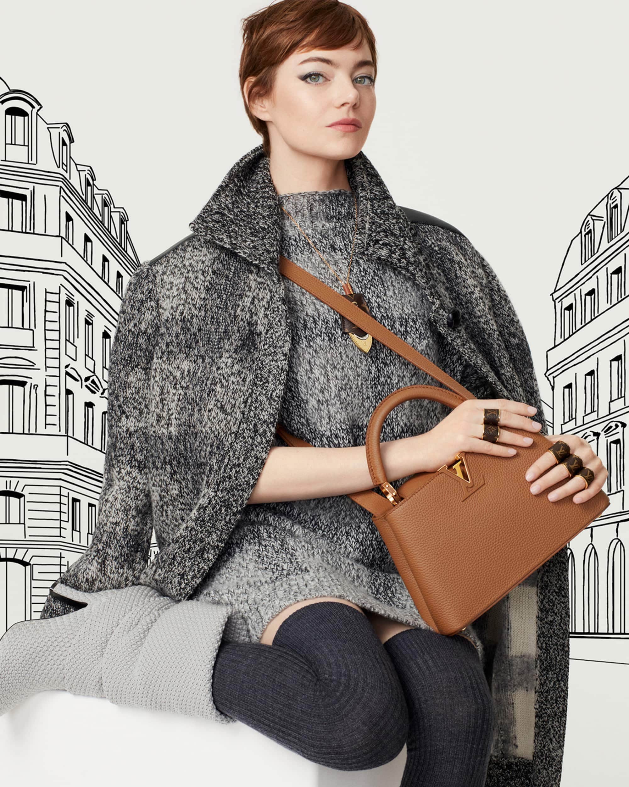 The Capucines Top Handle Designer Crossbody Bag | LOUIS VUITTON ®
