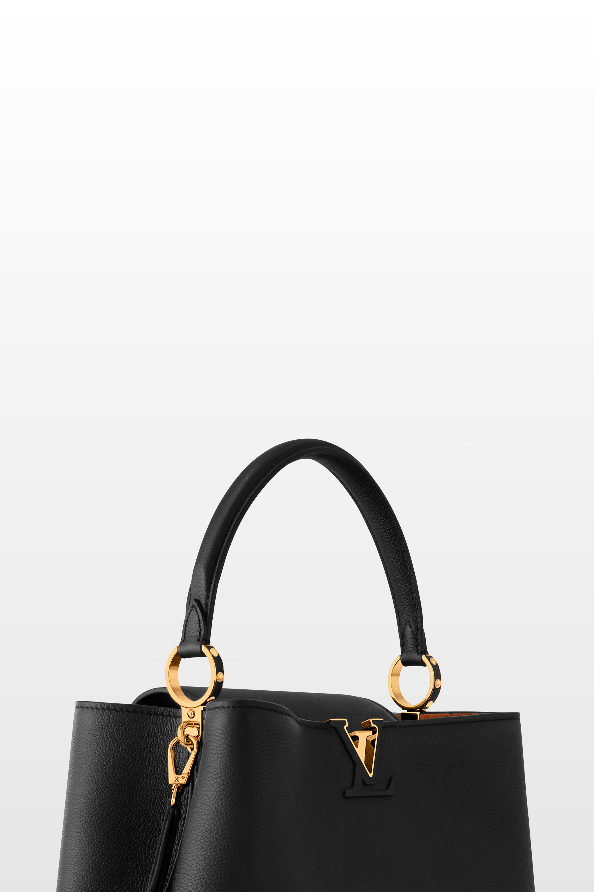 ブラック ショルダーバッグ カプシーヌ The Capucines Top Handle Designer Crossbody Bag | LOUIS VUITTON ®