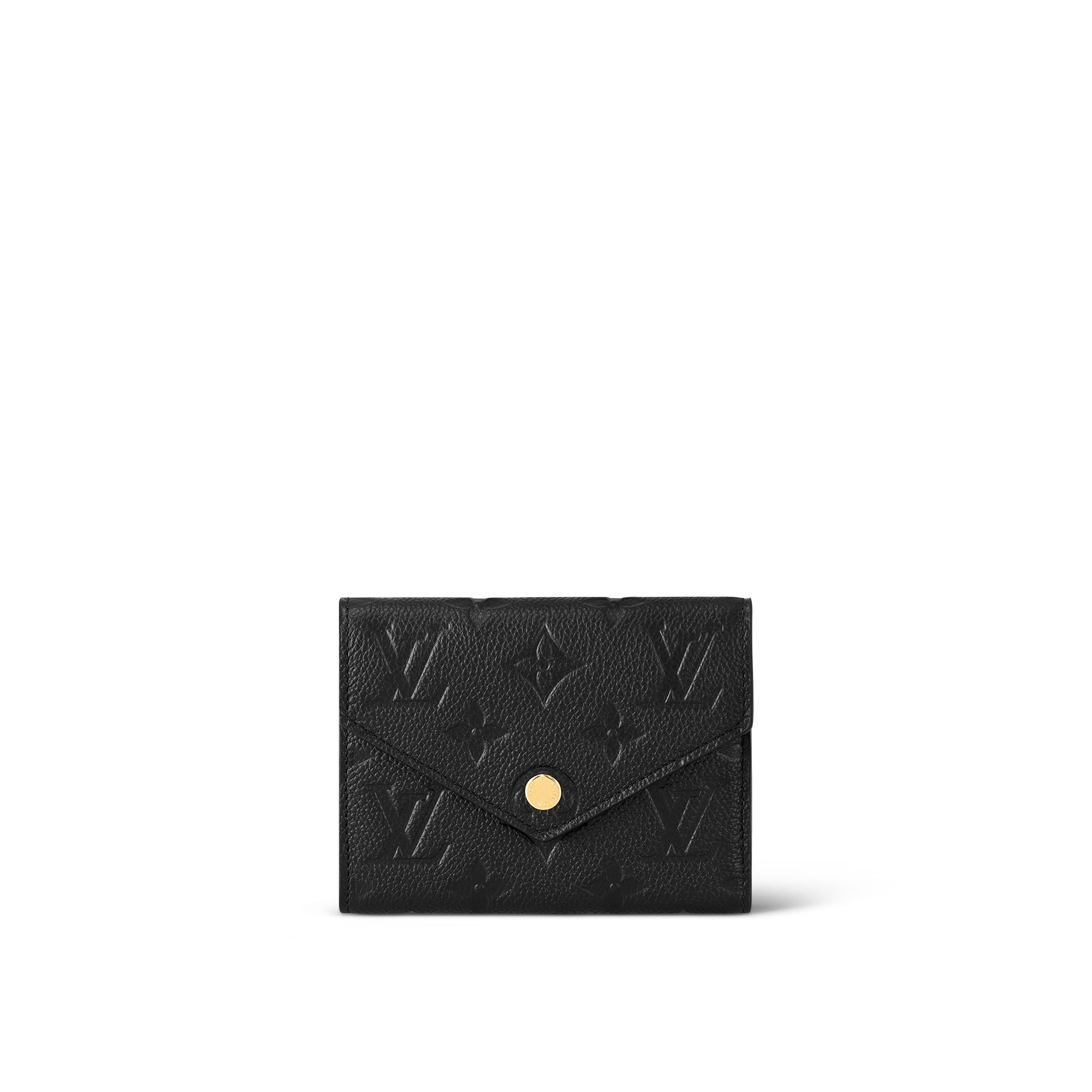 black lv coin purse