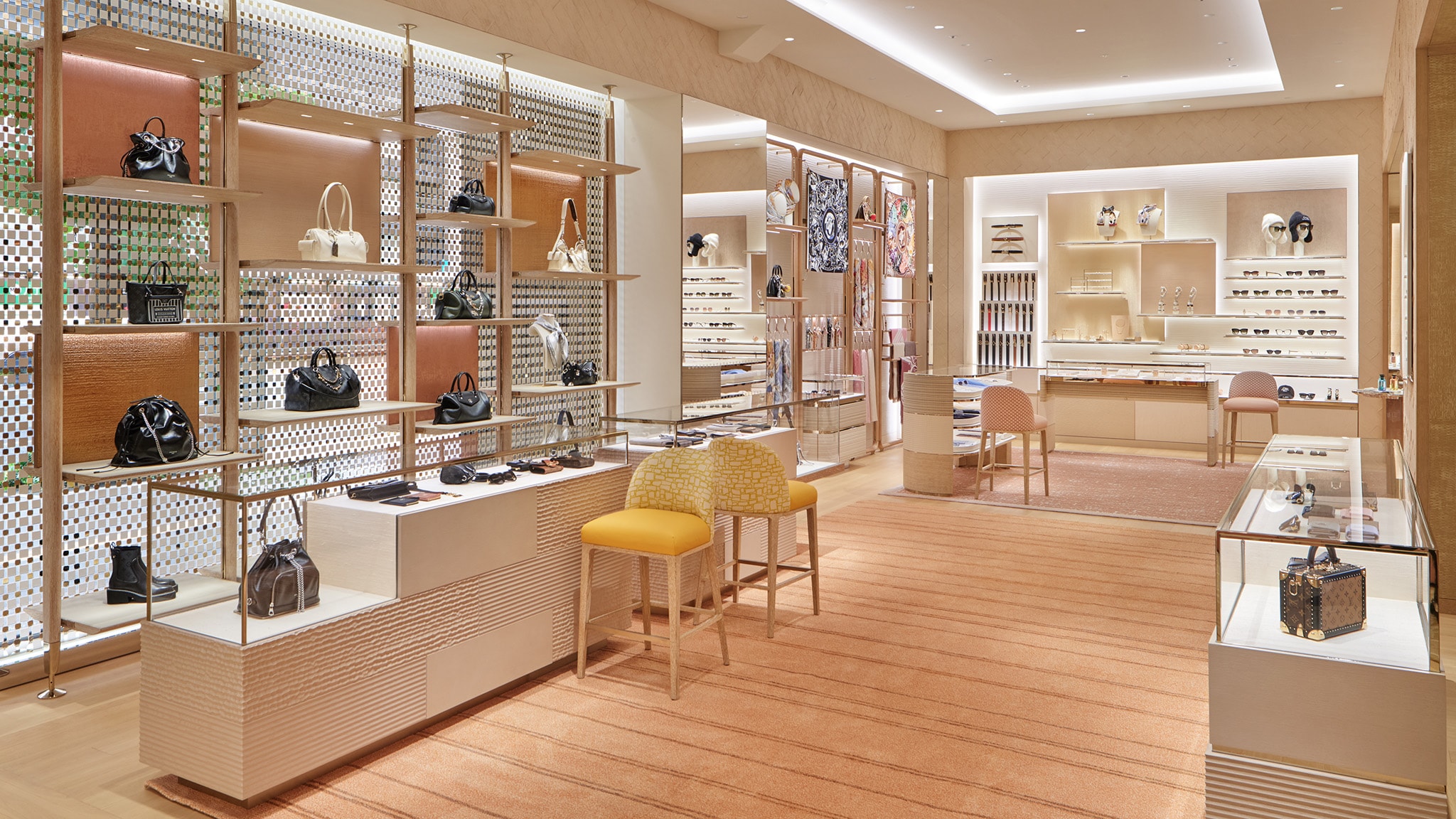 Louis Vuitton Hiroshima Fukuya Hatchobori store, Japan