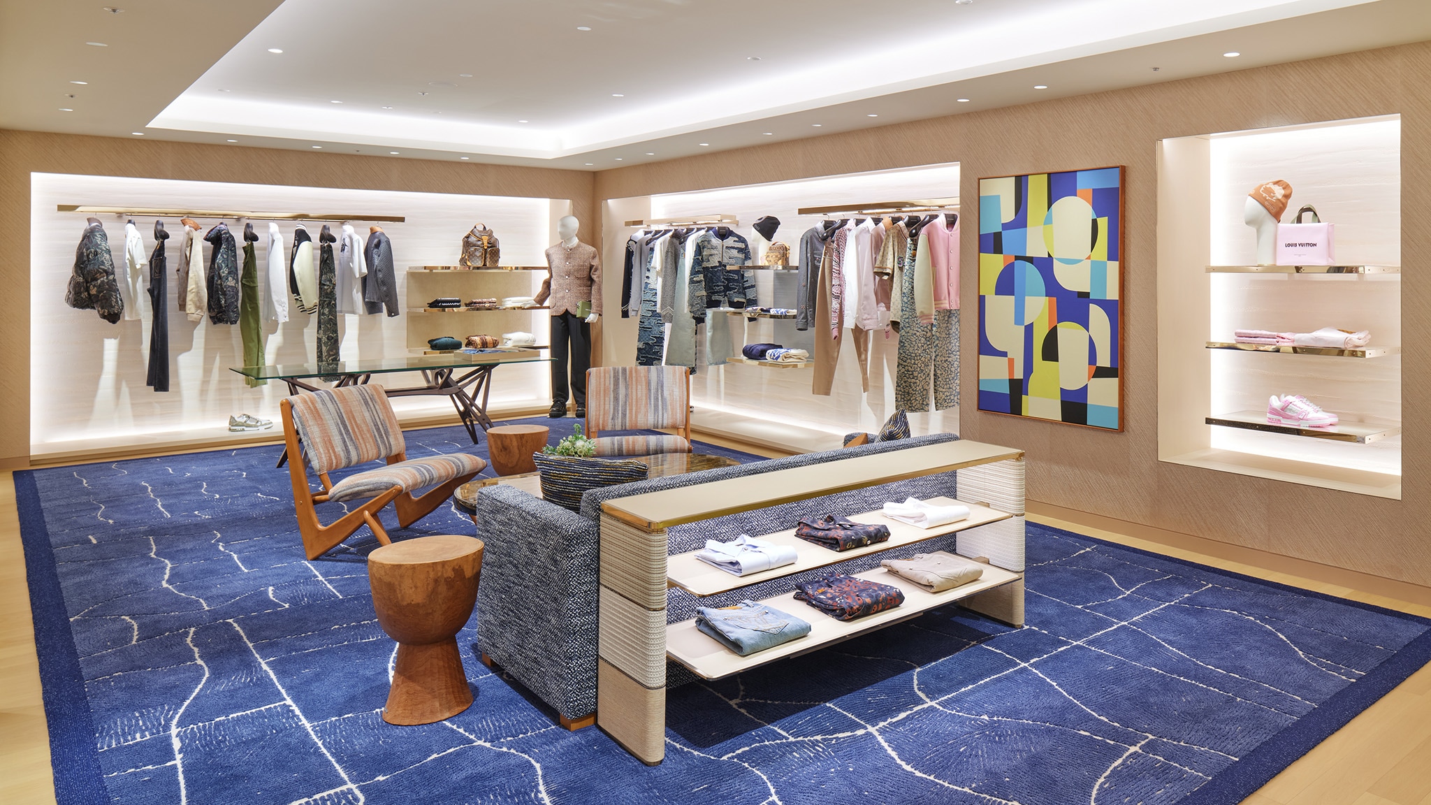 Louis Vuitton Hiroshima Fukuya Hatchobori store, Japan