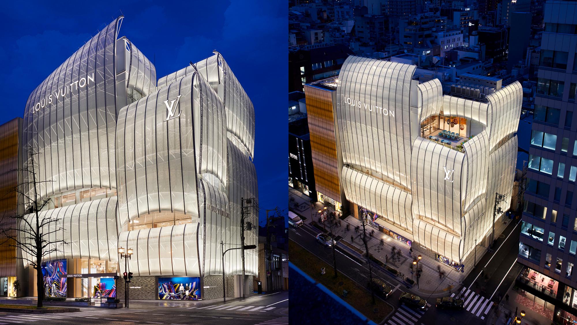 Louis Vuitton Maison Osaka Midosuji store, Japan