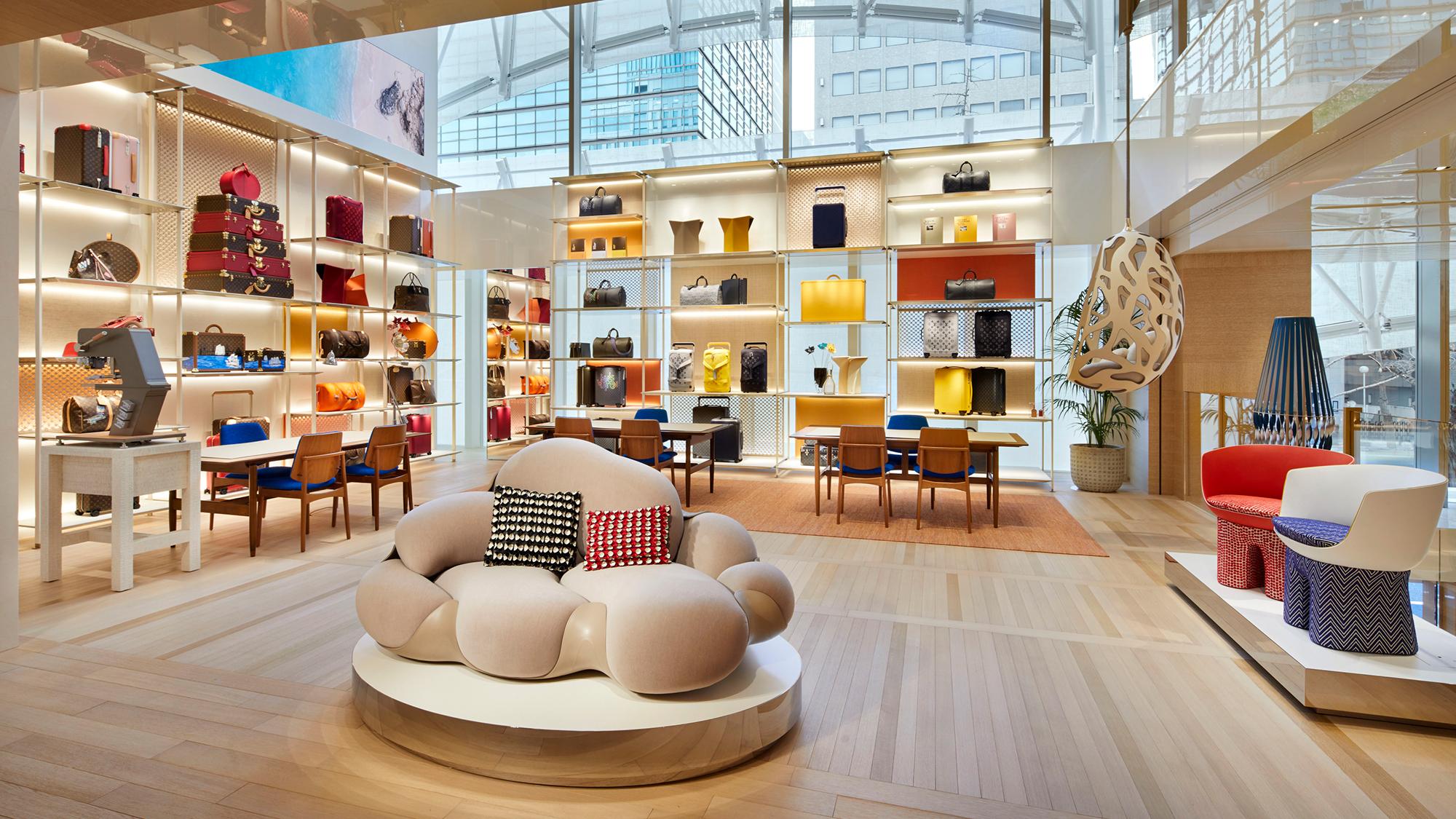 Louis Vuitton Maison Osaka Midosuji store, Japan
