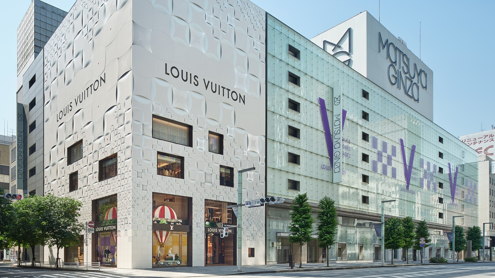 松屋銀座LOUIS VUITTON 購入シューズ Louis Vuitton Tokyo Matsuya Ginza store, Japan
