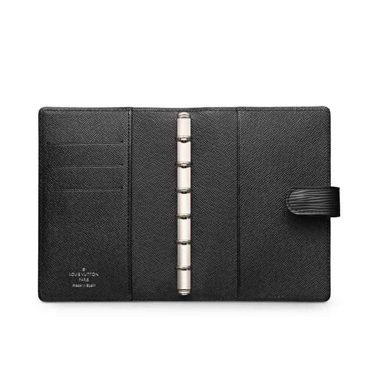 louis vuitton agenda black