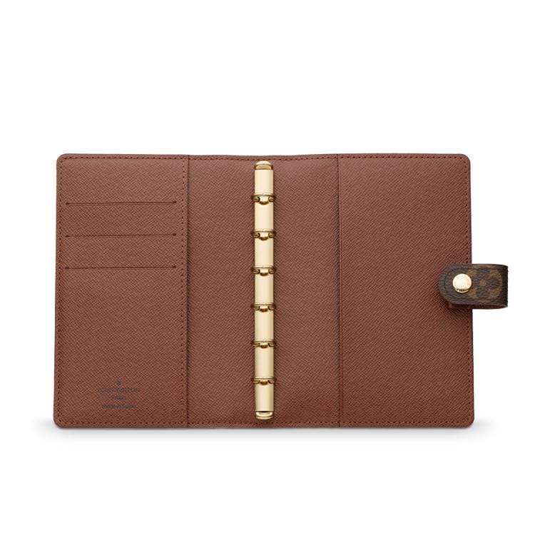 Small Ring Agenda Cover Monogram - Trunks, Travel and Home 