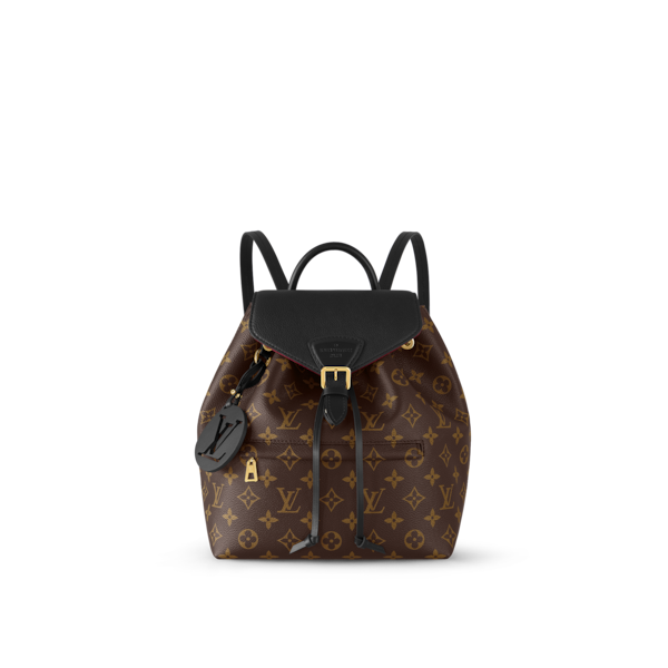 louis vuitton bag black and brown