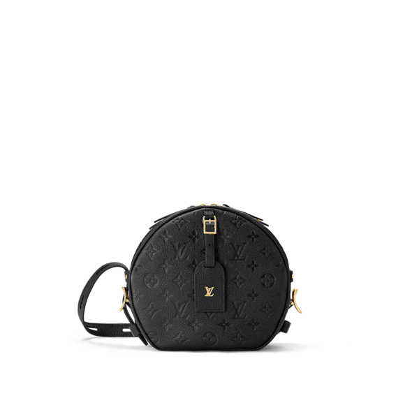 louis vuitton black embossed crossbody