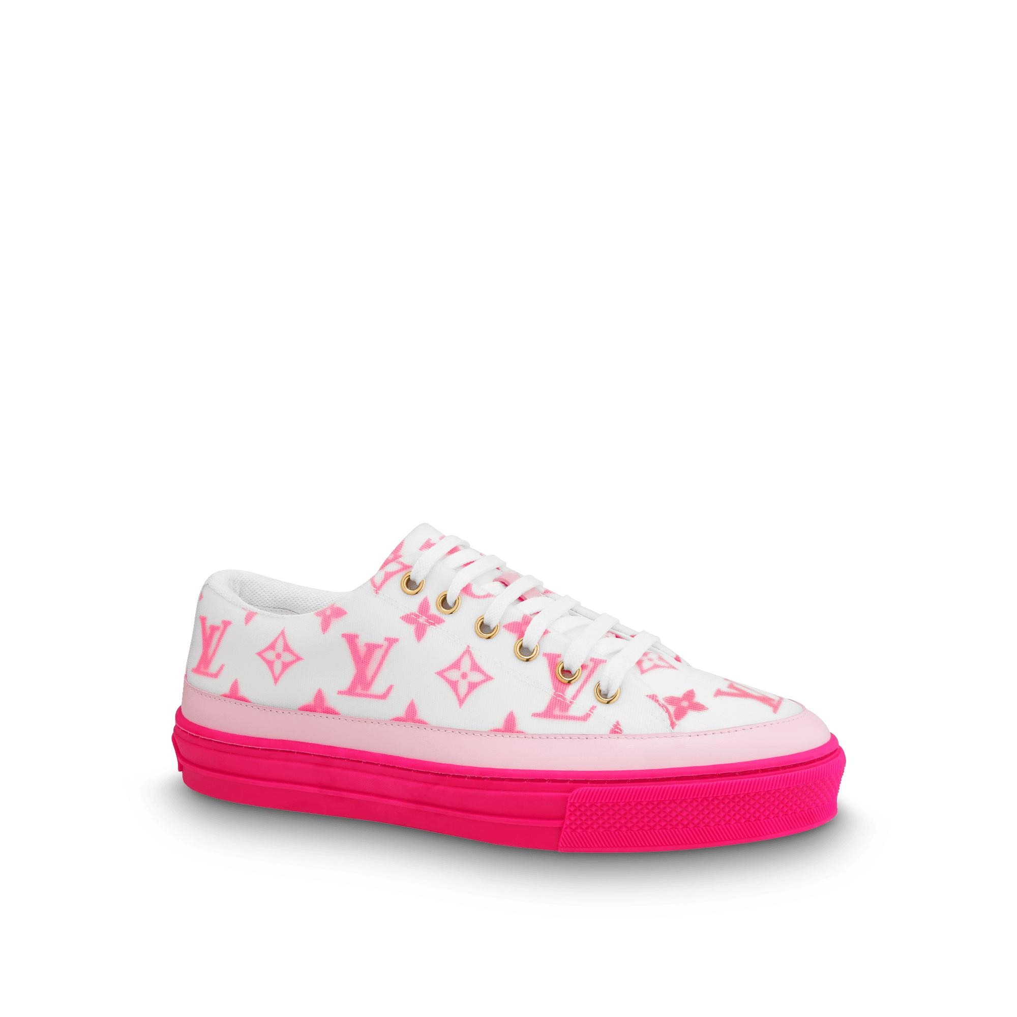 louis vuitton pink sneakers