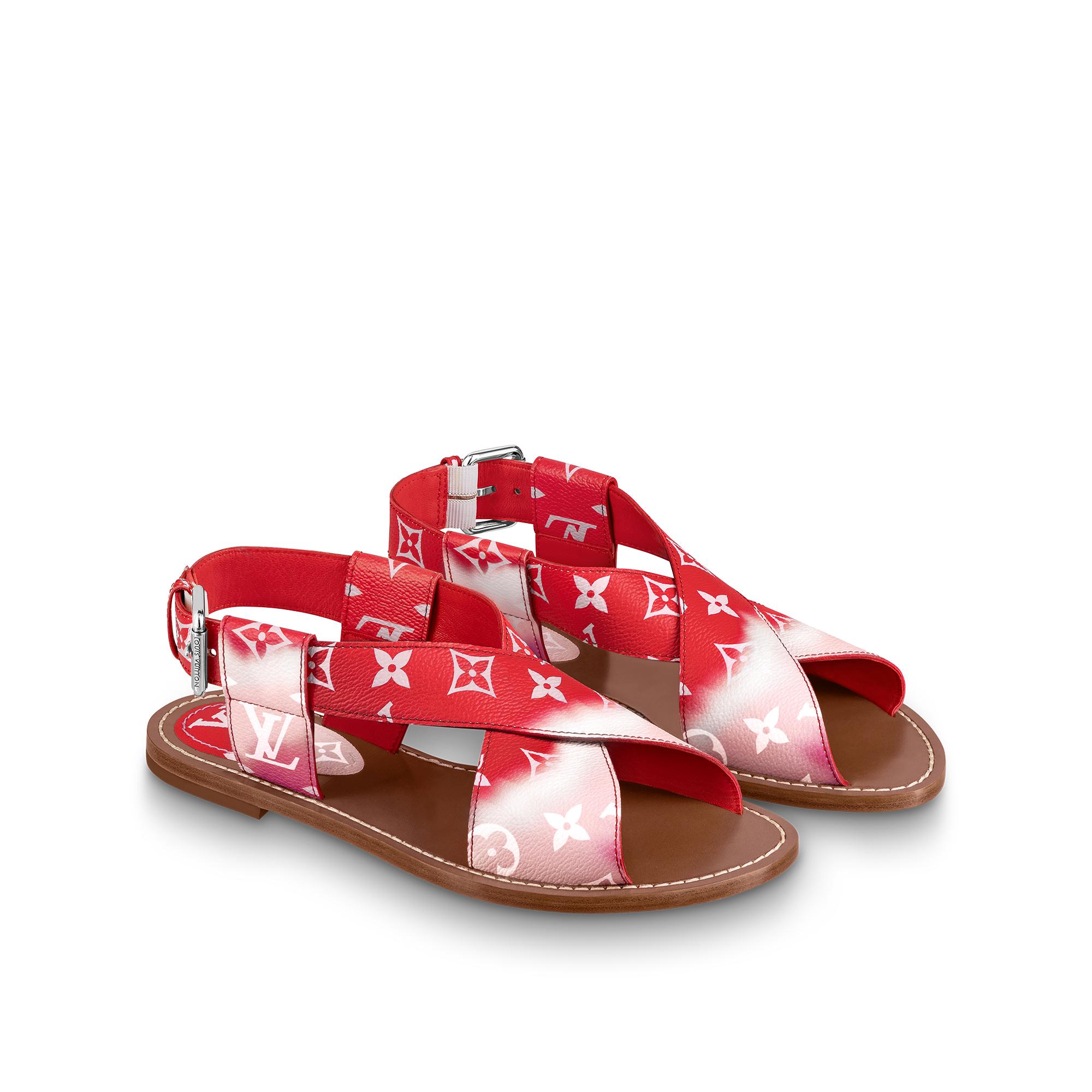 louis vuitton clear sandals