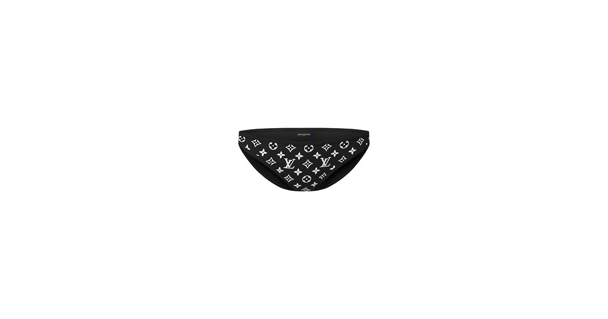 Graphic Monogram Bikini Bottoms