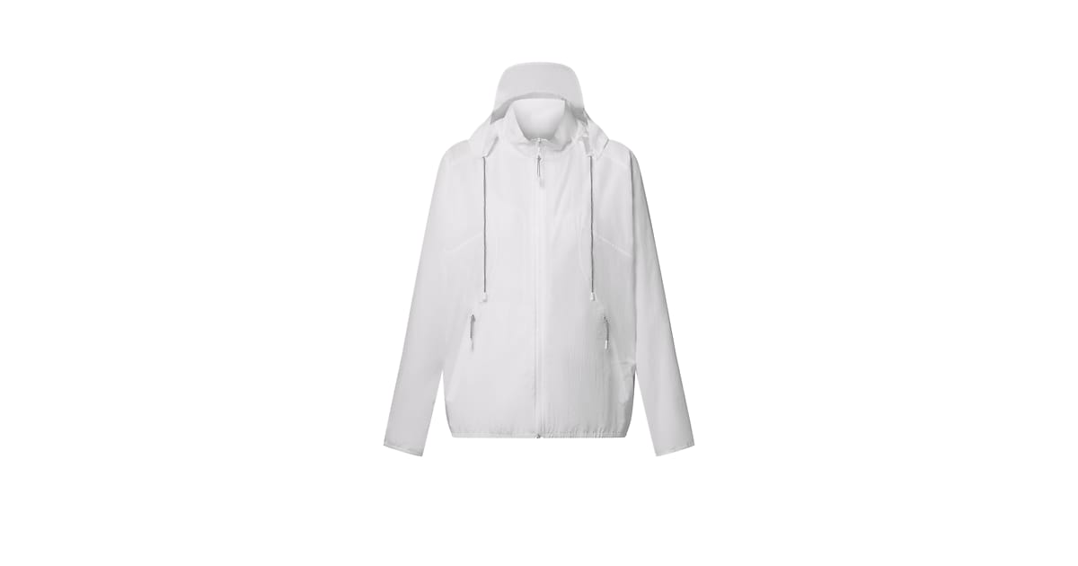 Monogram Accent Zip-Up Jacket