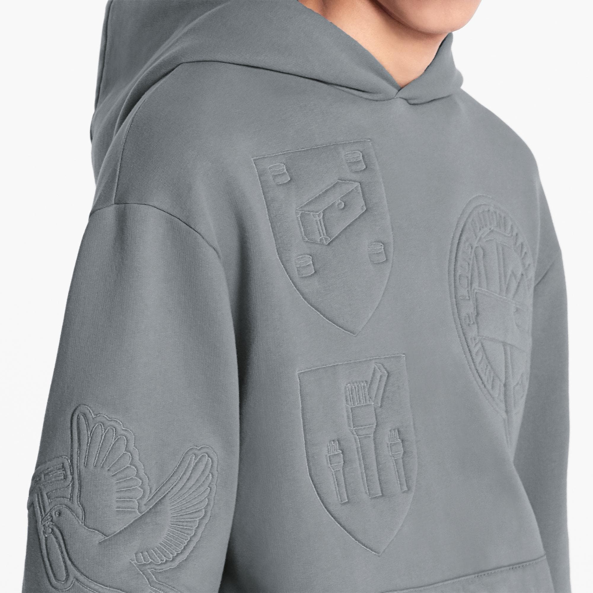 grey louis vuitton sweatshirt