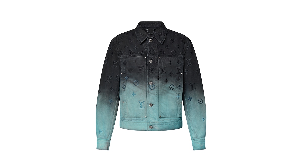 Embroidered Denim Blouson - Men - Ready-to-Wear | LOUIS VUITTON ®