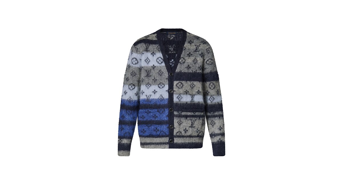 Monogram Mohair Cardigan