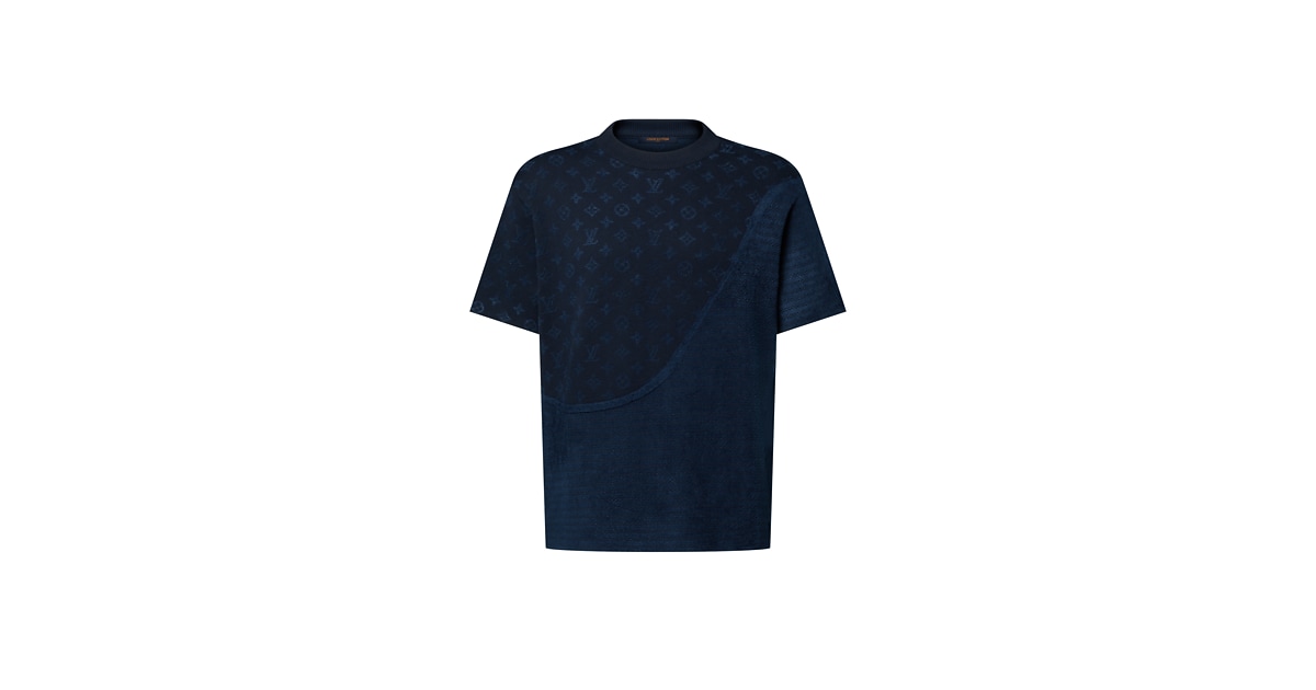 Graphic Jacquard Short-Sleeved Crewneck