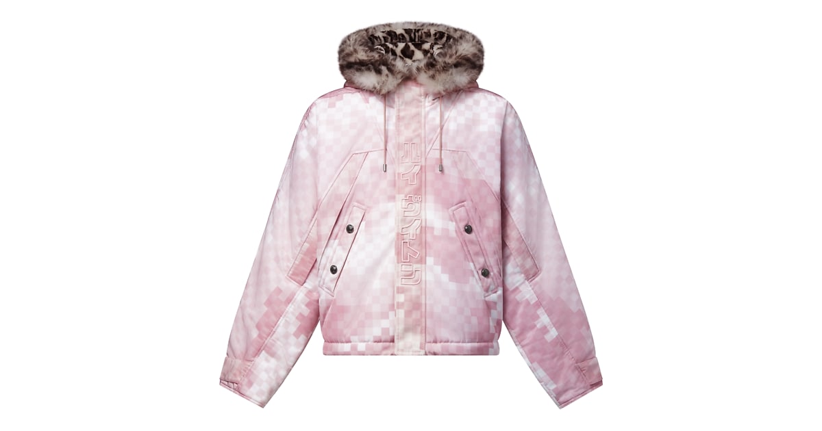 Damoflage Printed Puffer Blouson