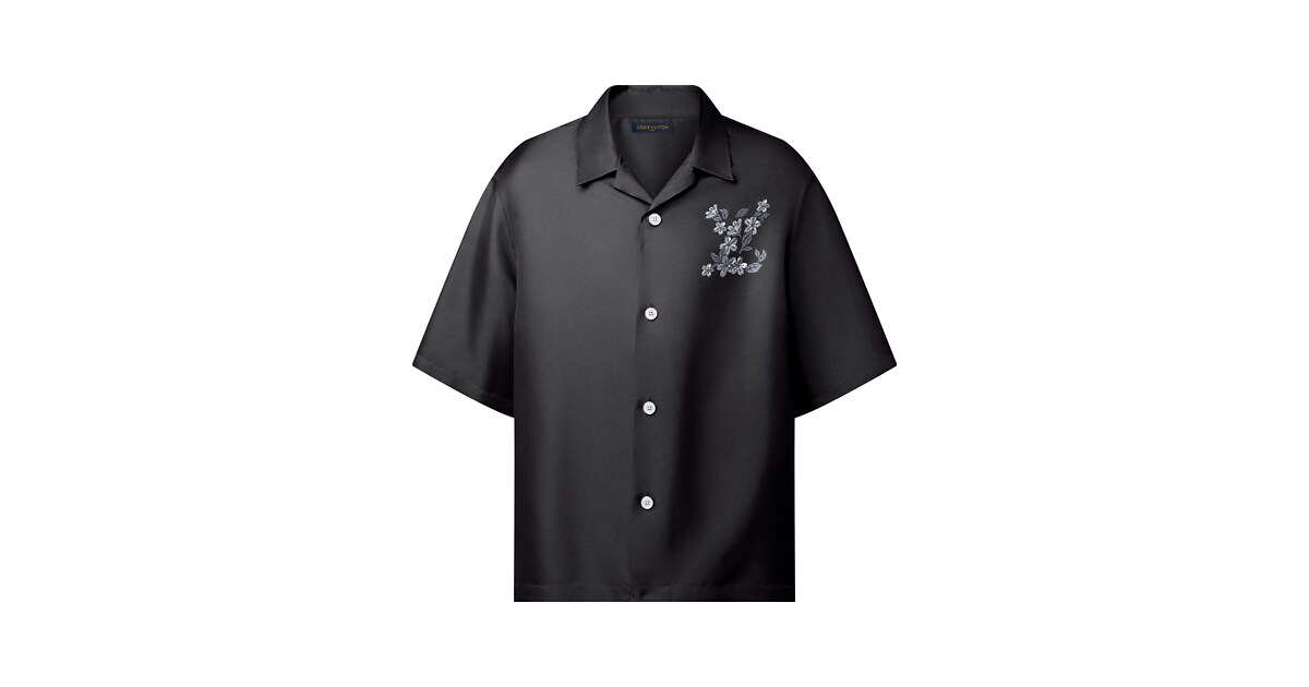 Printed Signature Silk Shirt - Men - Ready-to-Wear | LOUIS VUITTON ®