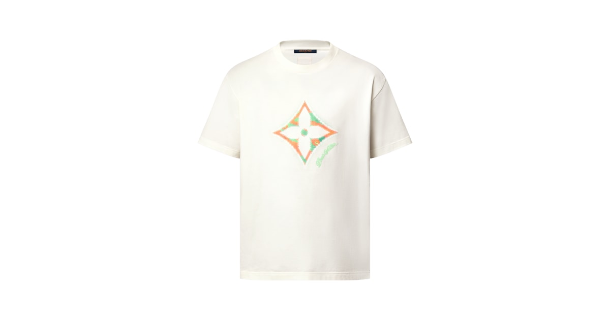 Monogram Flower 3D Gradient Print T-Shirt - Men - Ready-to-Wear 