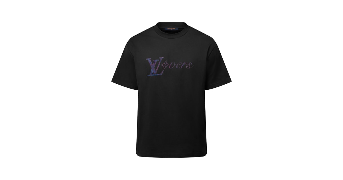 Iridescent LV Vers T-Shirt - Men - Ready-to-Wear | LOUIS VUITTON ®