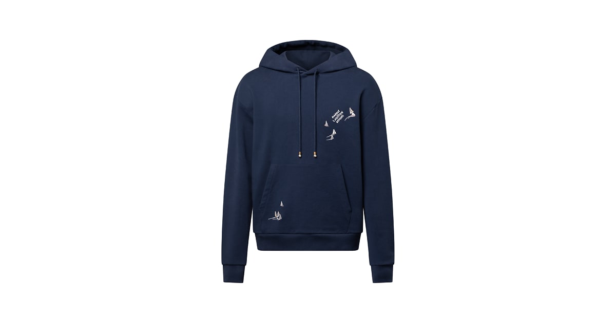 Embroidered Signature Hoodie - Men - Ready-to-Wear | LOUIS VUITTON ®