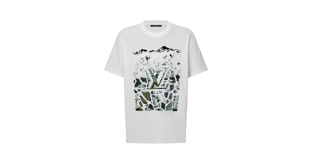 Velvet Jacquard Short-Sleeved T-Shirt - New - For Men | LOUIS 