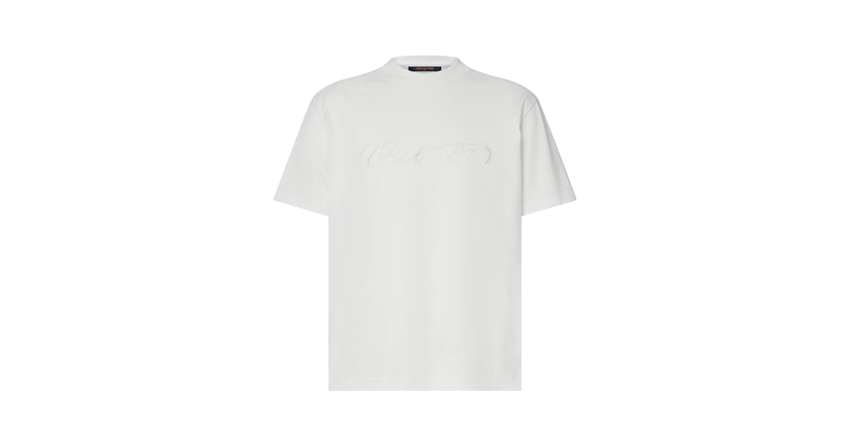 Embellished Signature Short-Sleeved T-Shirt - New - For Men 