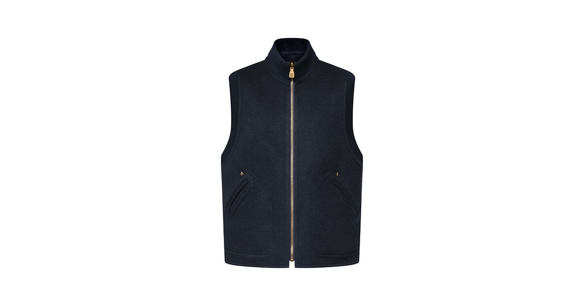 Monogram Reversible Double-Face Gilet - New - For Men | LOUIS 
