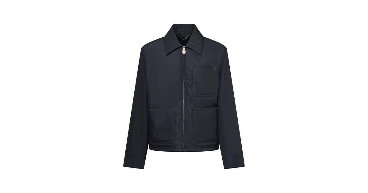 Water-Repellent Wool Mix Workwear Jacket - New - For Men | LOUIS 