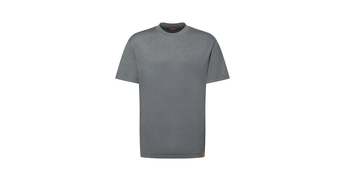 Cotton-Silk Short-Sleeved T-Shirt - New - For Men | LOUIS VUITTON ®