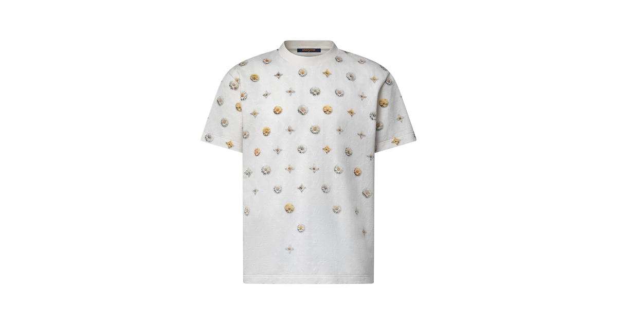 Overprinted Monogram Jacquard T-Shirt - Men - Ready-to-Wear 