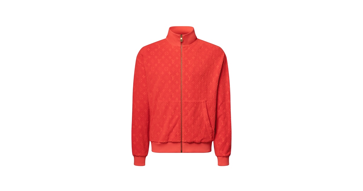 Monogram French Terry Track Top - Men - Ready-to-Wear | LOUIS 
