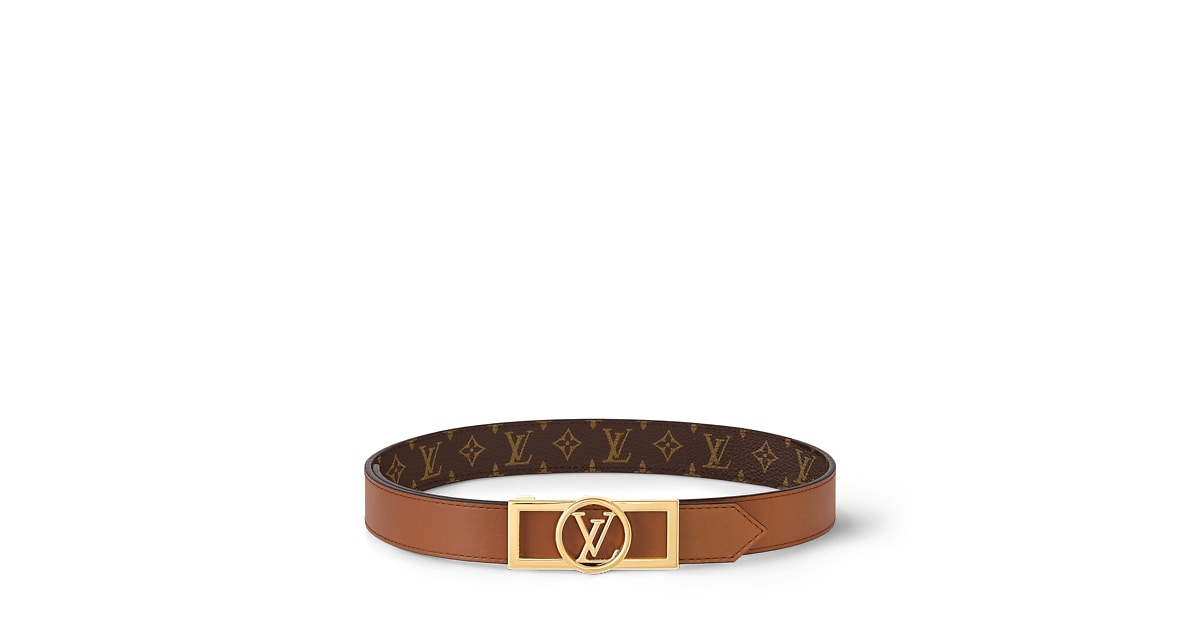Louis Vuitton belt 25mm, 85 LV Initiales Mini 25MM Monogram Belt Size 85/34 main image 4
