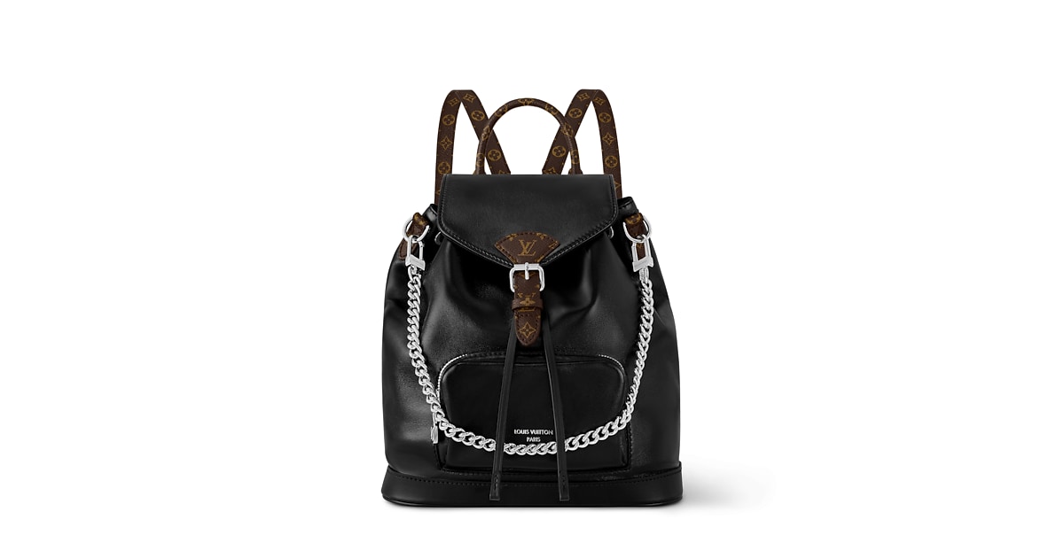 Beautiful elegant LV montsouris backpack. Gently used! Great condition New Montsouris PM Backpack LV Monogram | LOUIS VUITTON ® main image 4