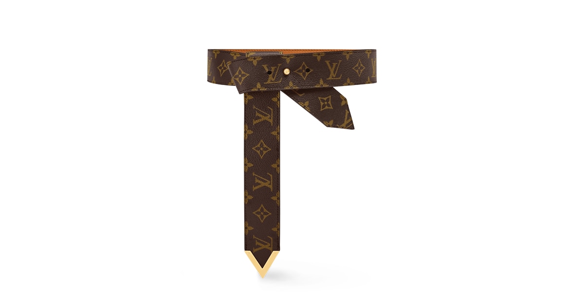 Louis Vuitton Tie the Knot Waist Belt Louis Vuitton Tie The Knot 25mm Reversible Belt | REVERSIBLE main image 3