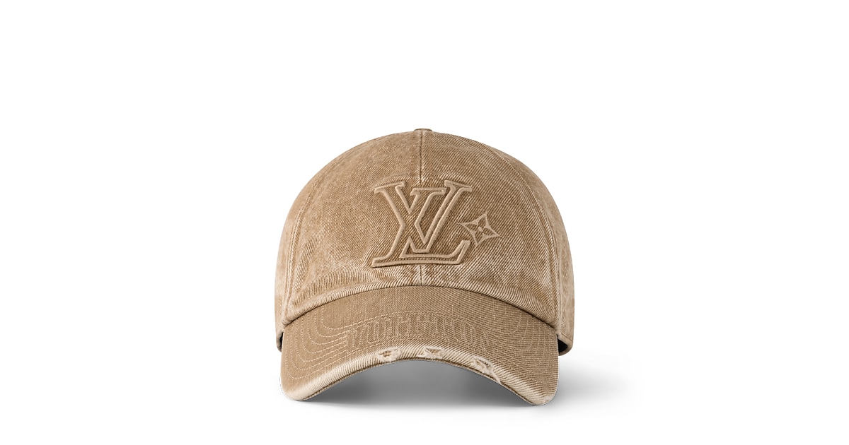 Brown Cap with Gold Studs and Louise Vuitton Canvas Brown Hats, Beanies and Gloves for Men | LOUIS VUITTON main image 2