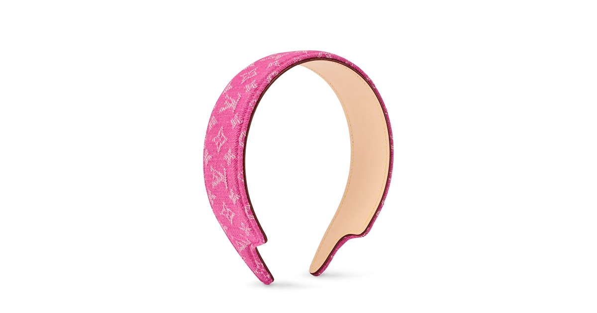 Lv Floral Pink  GWP Headband Flower And Straps Square 90 S00 - Women - Accessories  main image 4