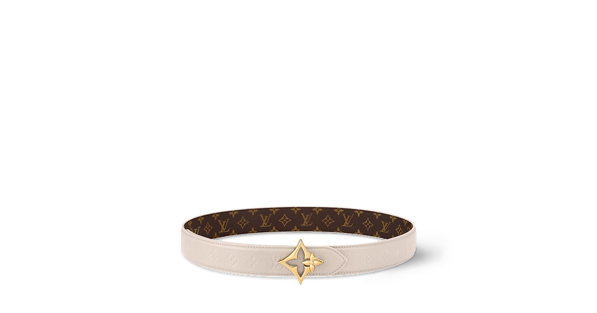 LV Flowergram 30mm Reversible Belt Monogram - Women 
