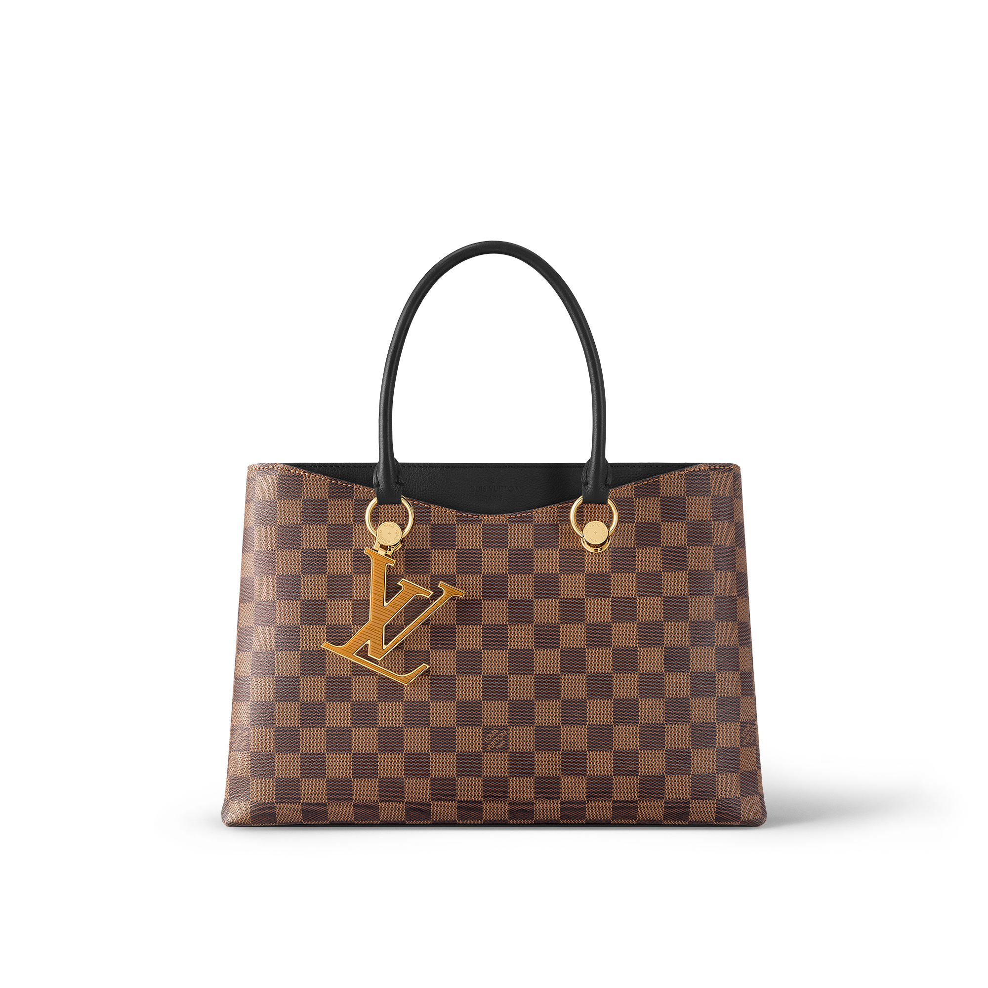 LV Riverside Damier Ebene in Brown - WOMEN - Handbags | LOUIS VUITTON ®
