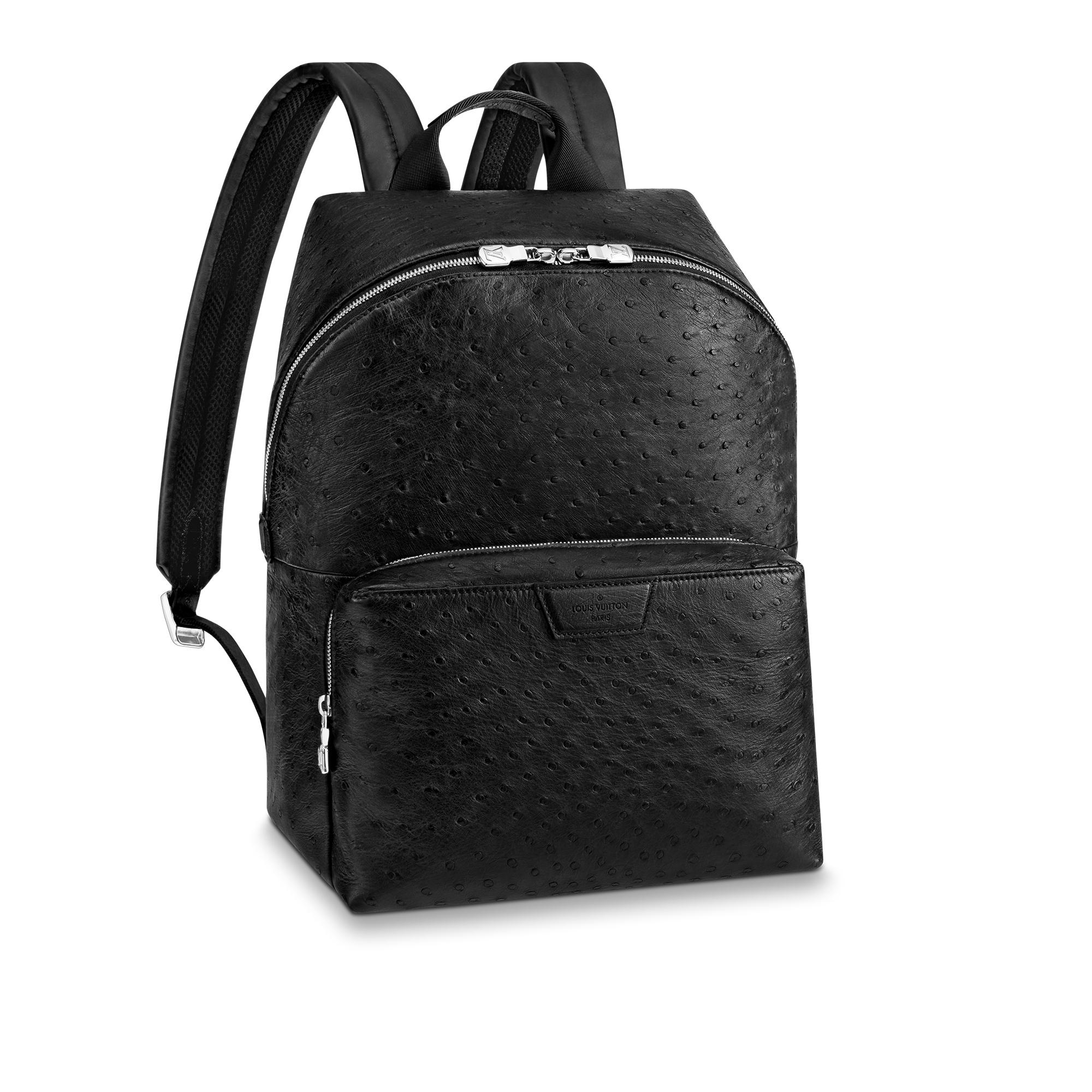 ostrich skin backpack