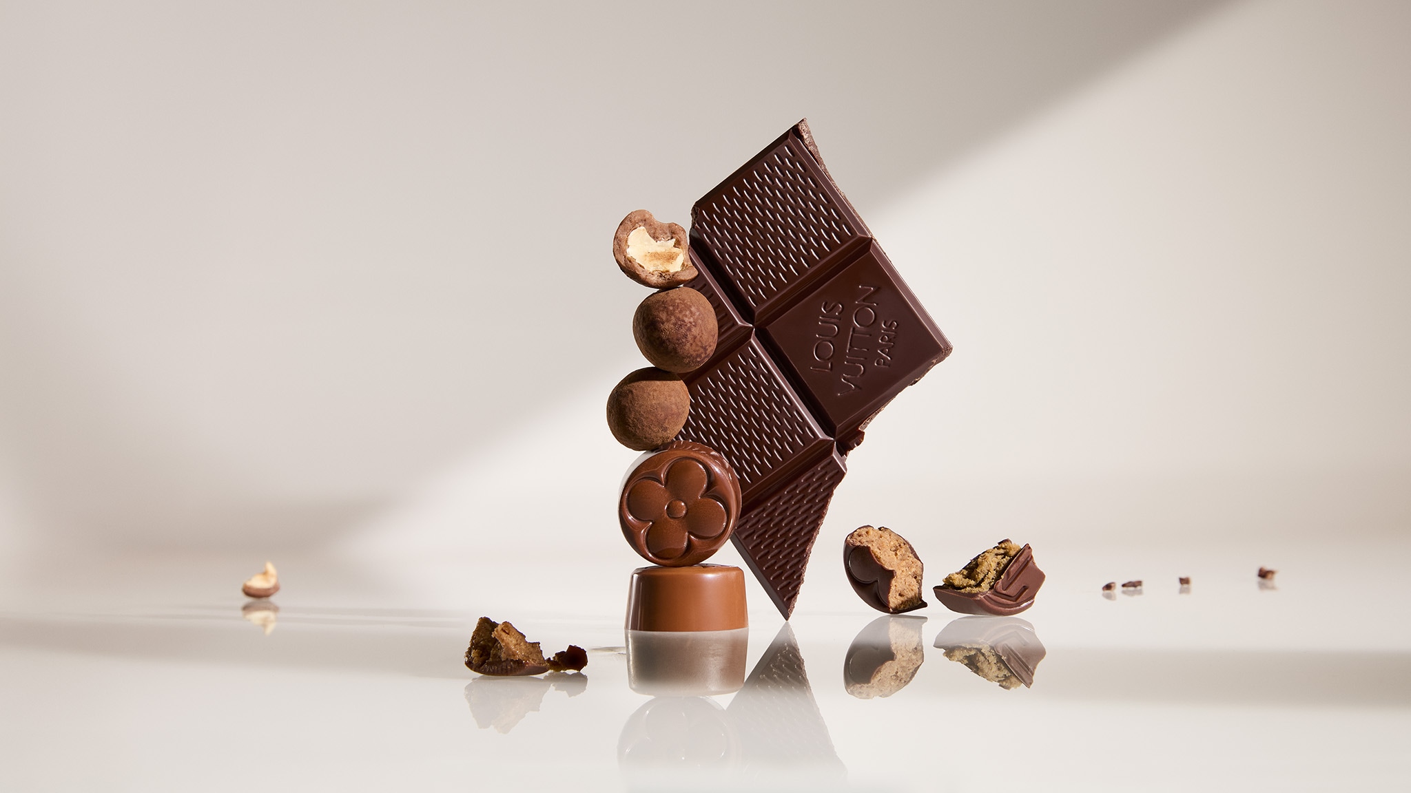 LOUIS VUITTON チョコレート ナッツ トリュフ Le Chocolat Maxime Frédéric | LOUIS VUITTON ®