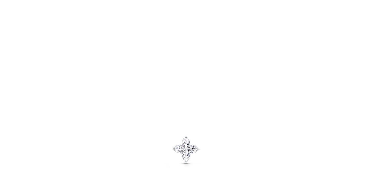 LV Diamonds Stud, LV Monogram Star cut