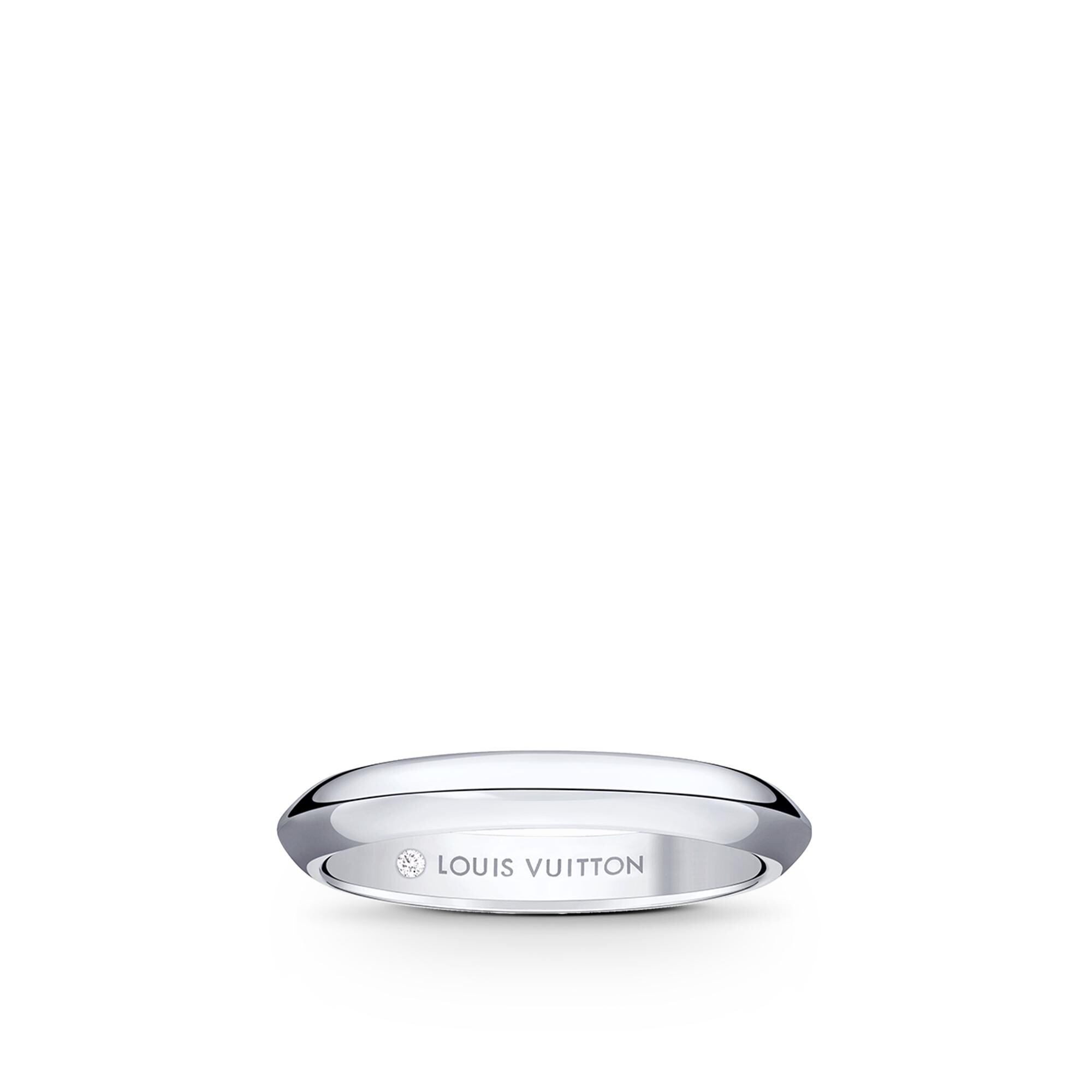 louis vuitton platinum ring