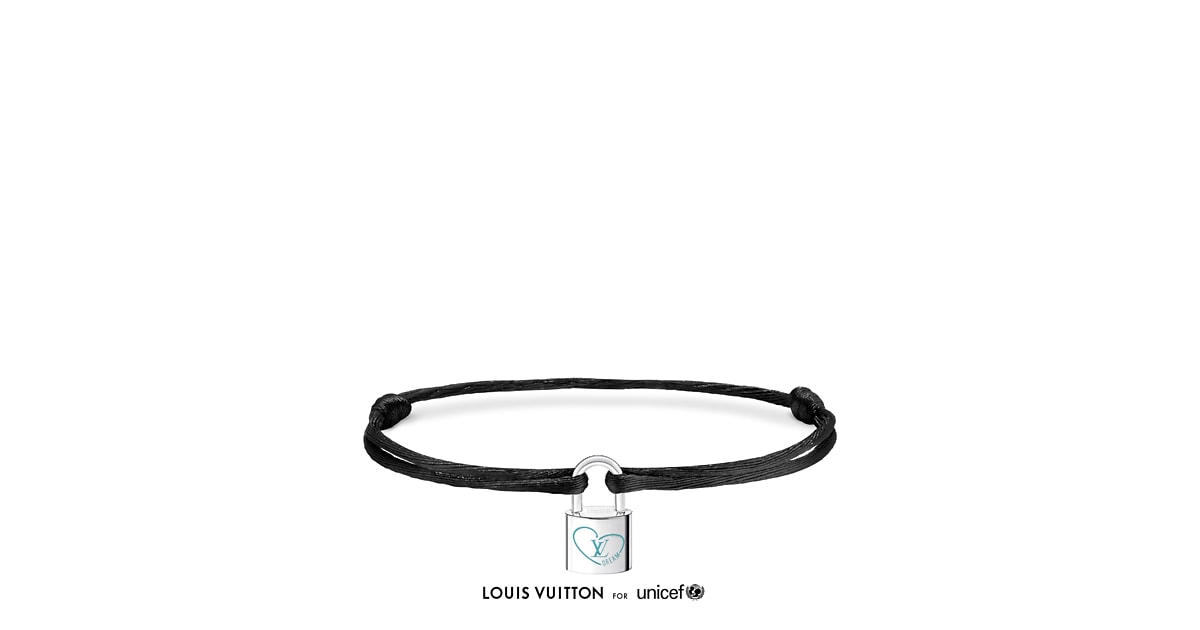 Silver Lockit x Felix Lee Bracelet, Sterling Silver, Blue Lacquer 