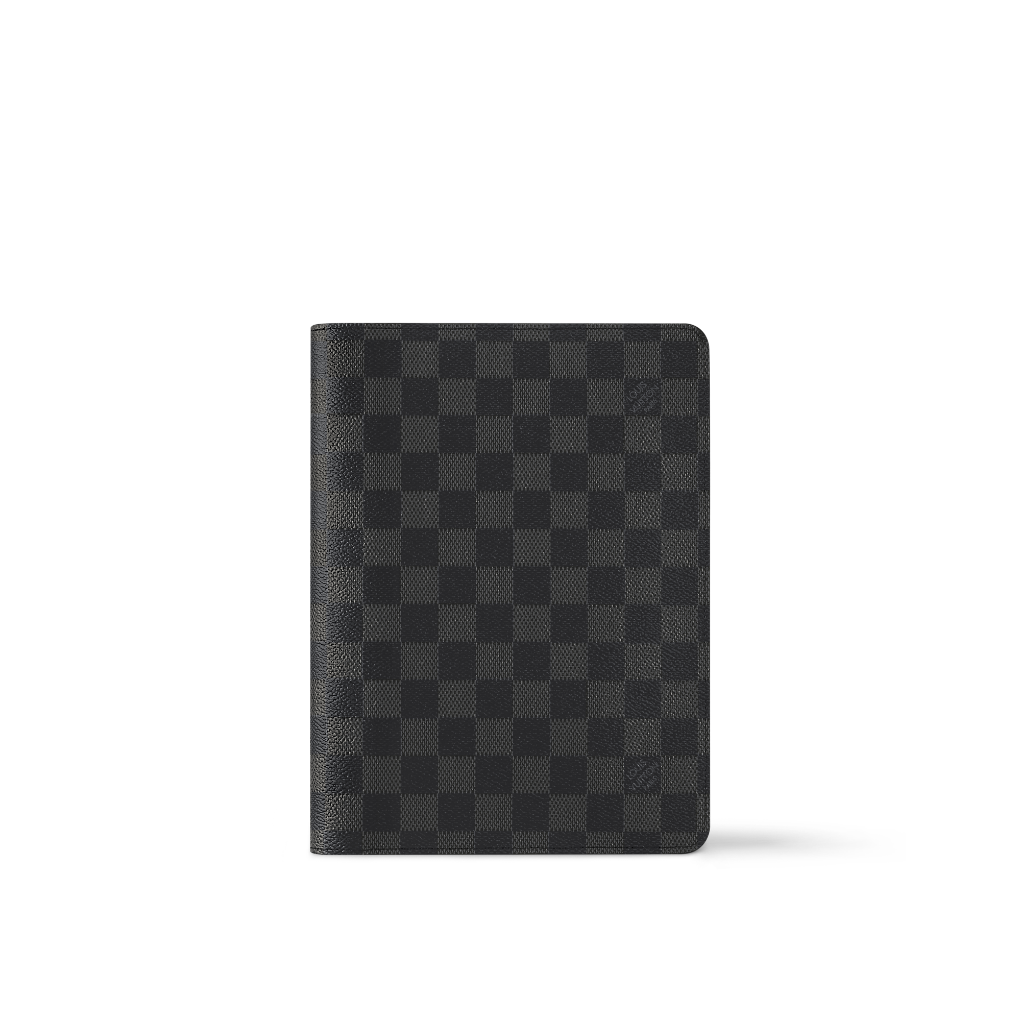 Desk Agenda Cover Damier Graphite Canvas Accessories Louis