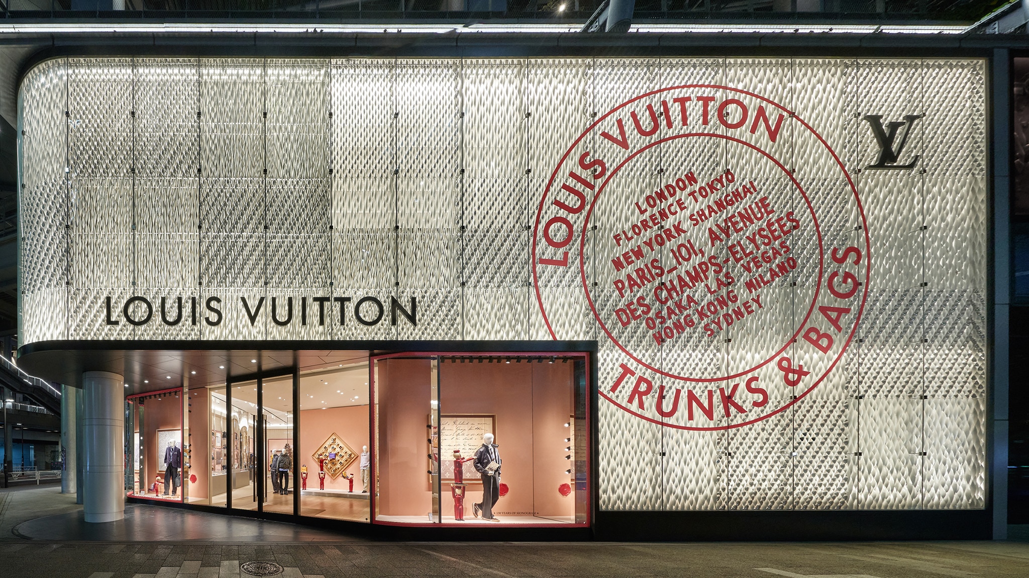 Louis Vuitton Shibuya Men's store, Japan