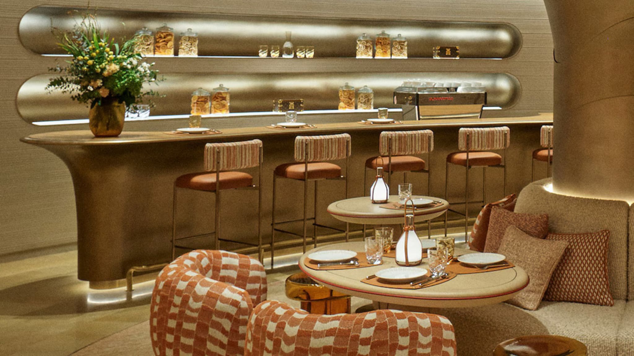 Le Café Louis Vuitton, LV The Place Seoul store, Korea