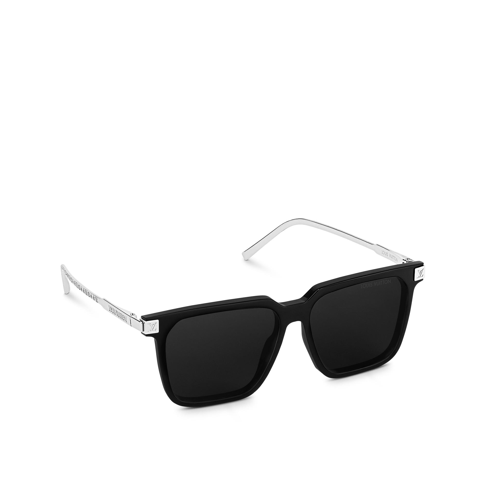 black square sunglasses with diamonds