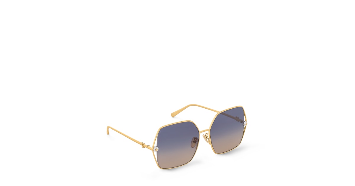 Louis Vuitton Sunglasses Eyewear #290046L67B LV Hit Large Square Sunglasses S00 - Men - Accessories  main image 3