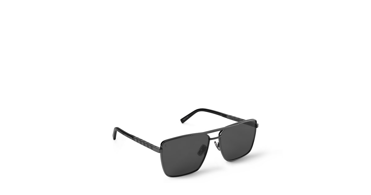 Louis Vuitton 2023 Z2062 E Sleek Square Sunglasses Eyewear Black LV Clash Square Sunglasses S00 - Holiday Gifts - Holiday  main image 2